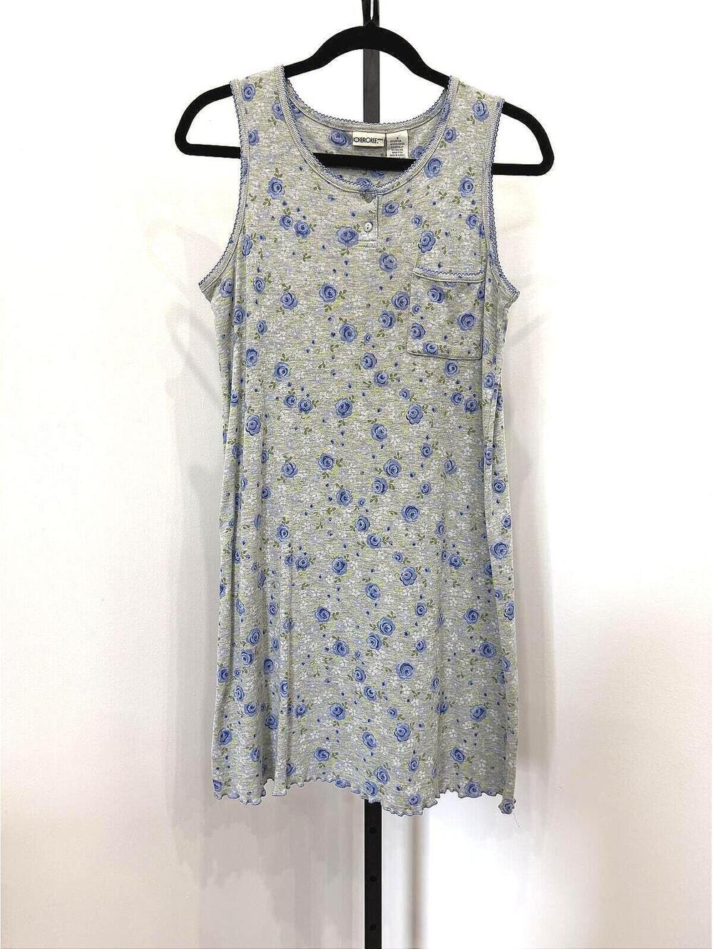 Cherokee Sleeveless Floral Print Dress Size S